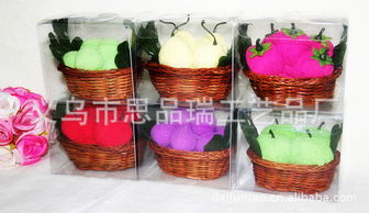 水果造型毛巾 婚慶與節(jié)日的創(chuàng)意禮品新風(fēng)尚